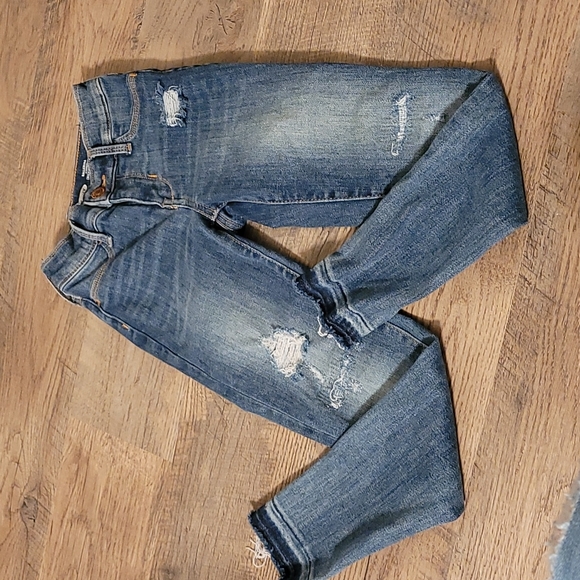 Old Navy Other - Distressed girls ballerina old navy pants size 7 with adjustable waist. GUC.